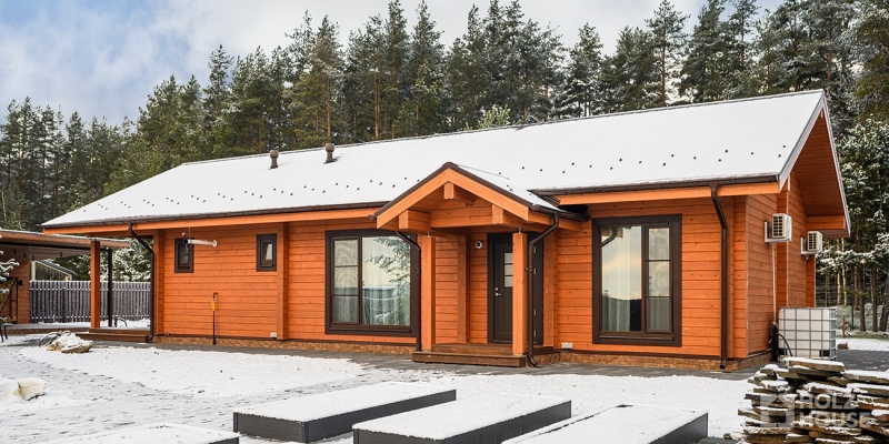 Дом из клееного бруса по проекту \"Лахти v2\" Фото 3